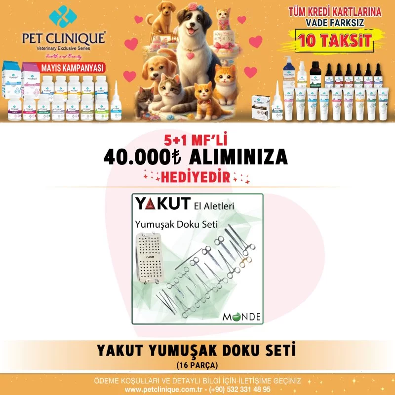 Yumuşak Doku Seti (Yakut 16 Parça)